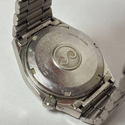 SEIKO Silver Wave Vintage Quartz Men's Watch — Japanese