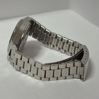 SEIKO Silver Wave Vintage Quartz Men's Watch — Japanese
