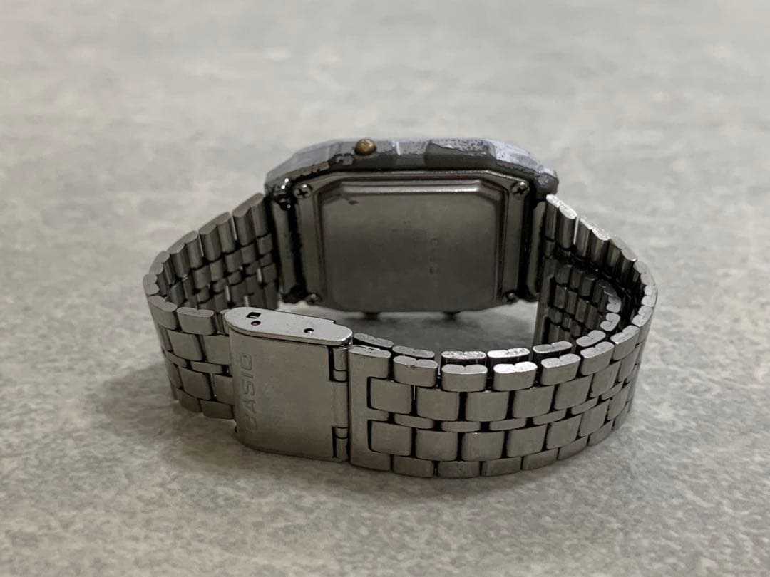 CASIO AL-180 Solar Men's Watch — Japanese