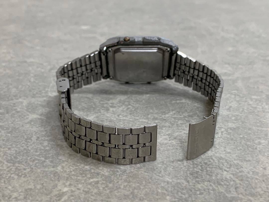 CASIO AL-180 Solar Men's Watch — Japanese