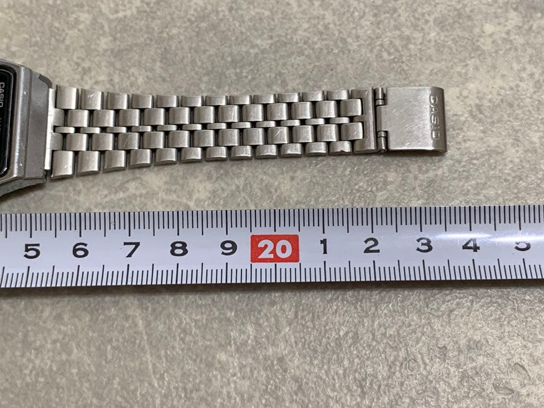 CASIO AL-180 Solar Men's Watch — Japanese