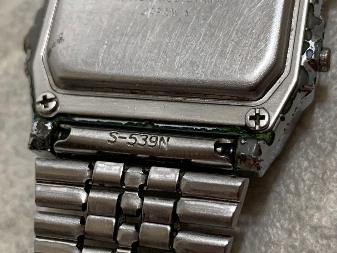 CASIO AL-180 Solar Men's Watch — Japanese