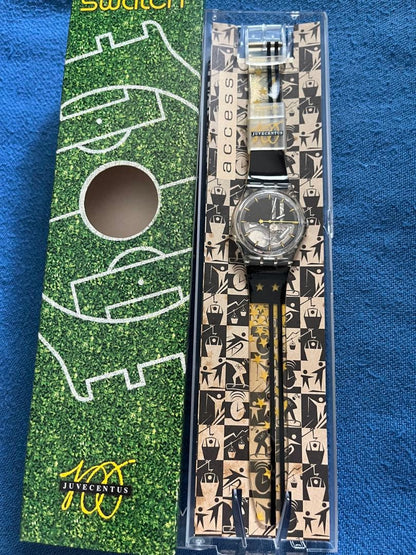 swatch Y Juventus 100th Anniversary Special Package Quartz Men's — Japanese
