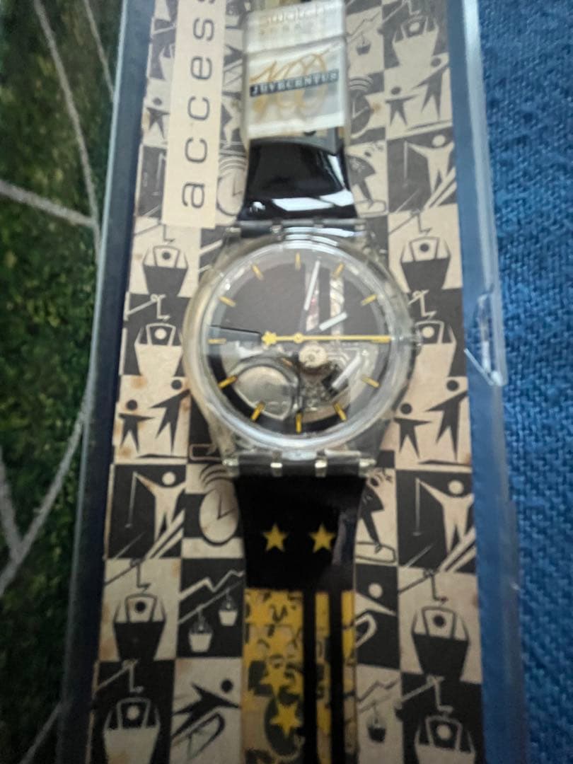 swatch Y Juventus 100th Anniversary Special Package Quartz Men's — Japanese