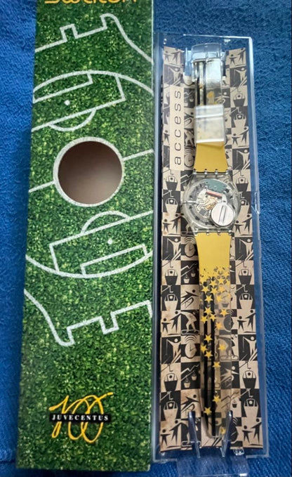 swatch Y Juventus 100th Anniversary Special Package Quartz Men's — Japanese