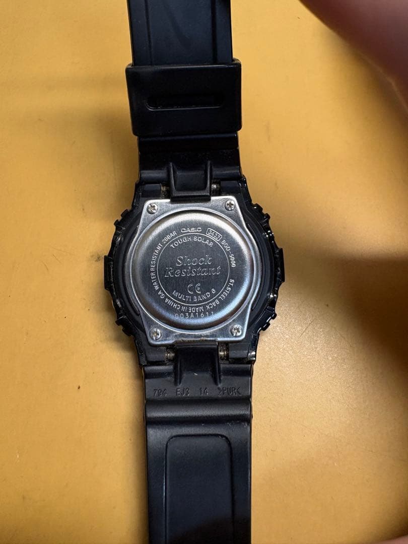 CASIO BGD-5000 Digital Men's Watch — Japanese