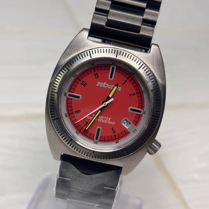 NIXON Clutch 100M BP Orange Quartz Men's Watch — Japanese