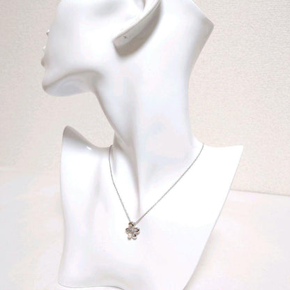 Tasaki pearl necklace with flower motif made of silver 925 featuring 15mm pearls and 40cm adjustable length
