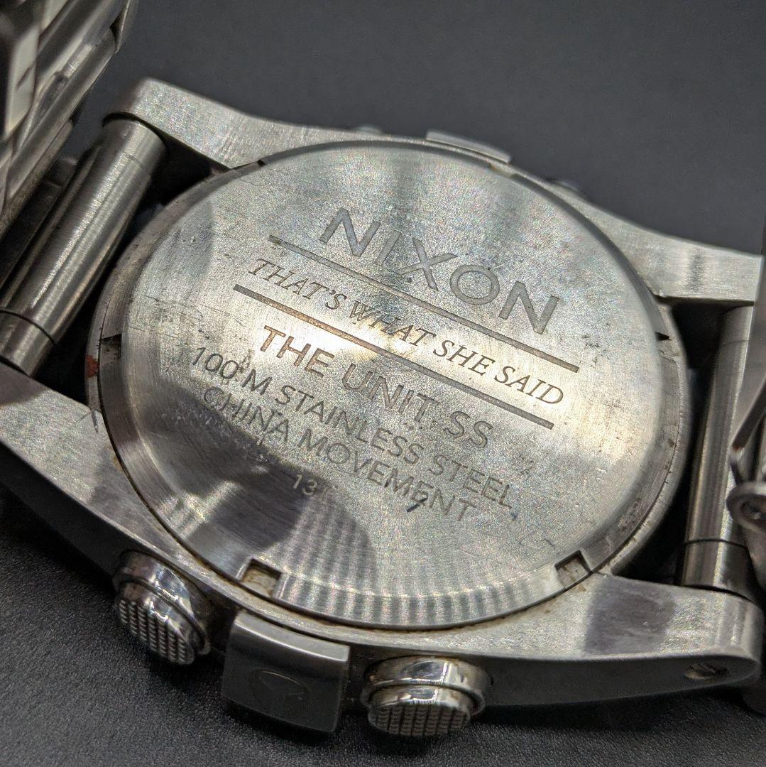 NIXON UNIT SS Digital Men's Watch — Japanese