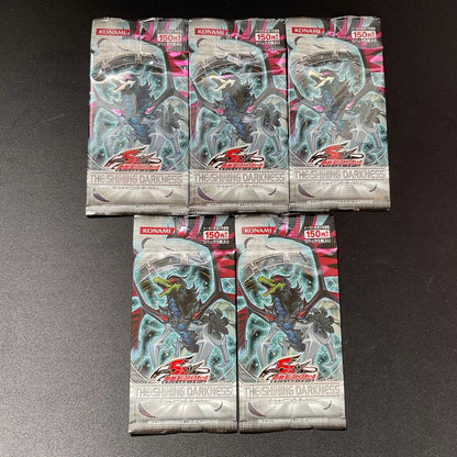 Yu-Gi-Oh Yu-Gi-Oh! OCG The Shining Darkness Unopened 5 Packs 001 Pack — Japanese