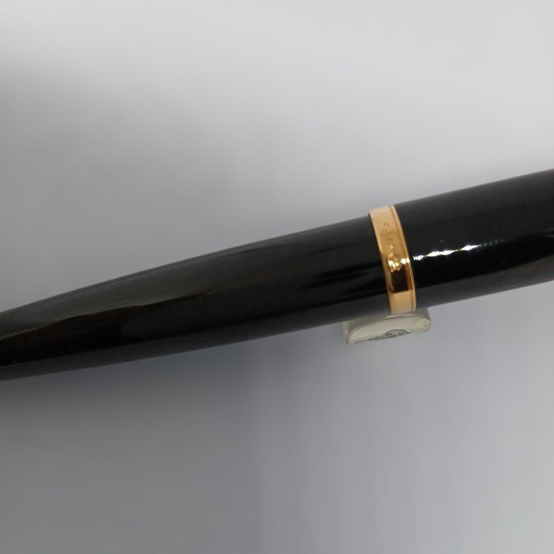 WATERMAN KAREN Black Seagull GTBP ballpoint pen with gold decoration and matching black dedicated case