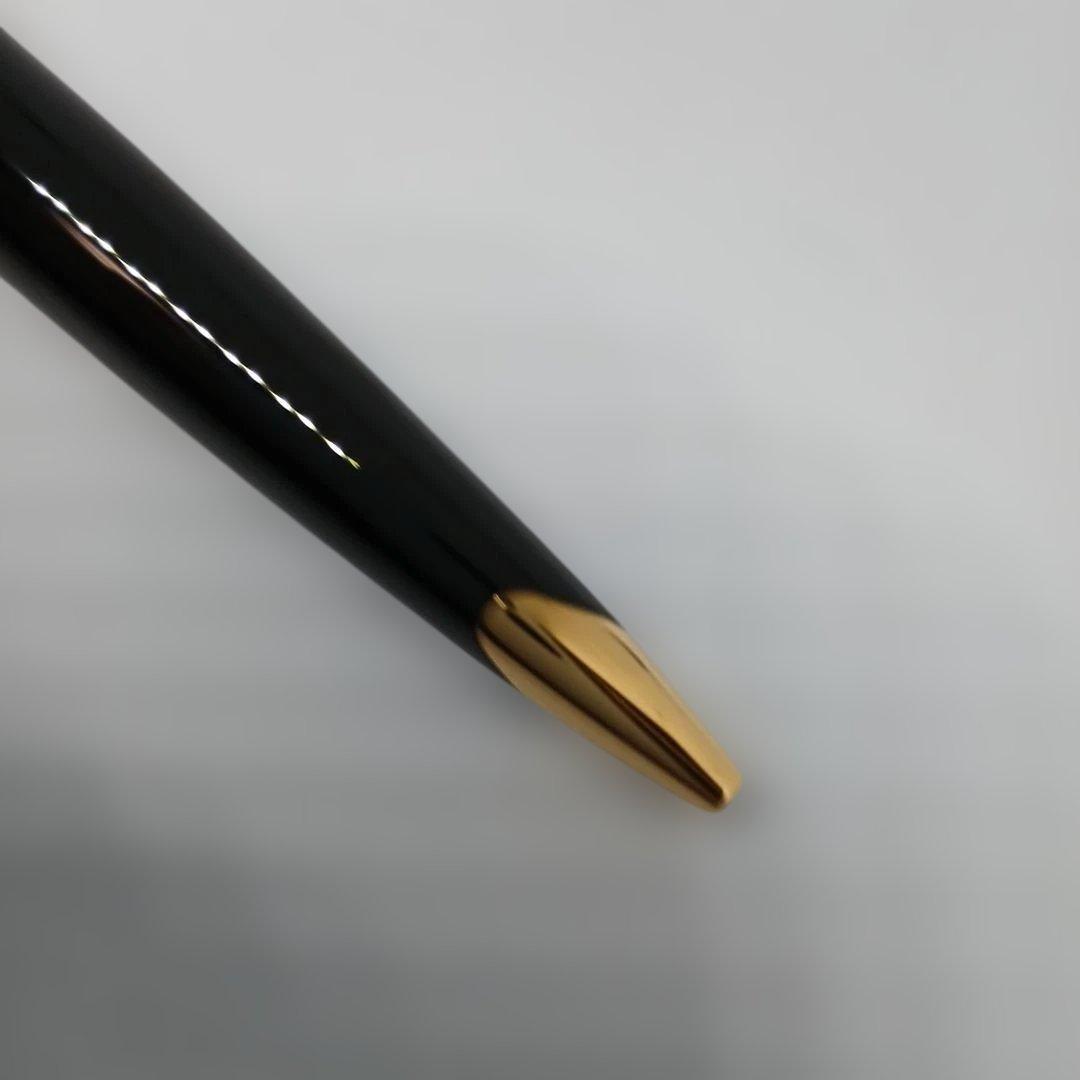 WATERMAN KAREN Black Seagull GTBP ballpoint pen with gold decoration and matching black dedicated case