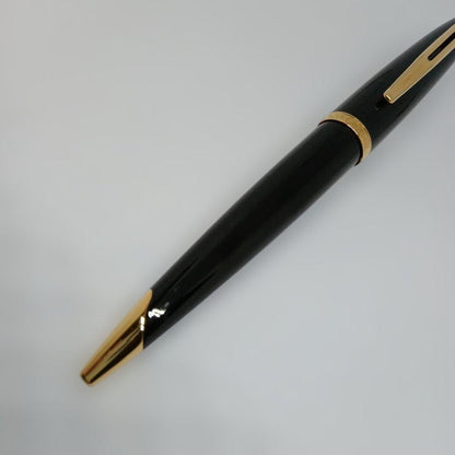 WATERMAN KAREN Black Seagull GTBP ballpoint pen with gold decoration and matching black dedicated case