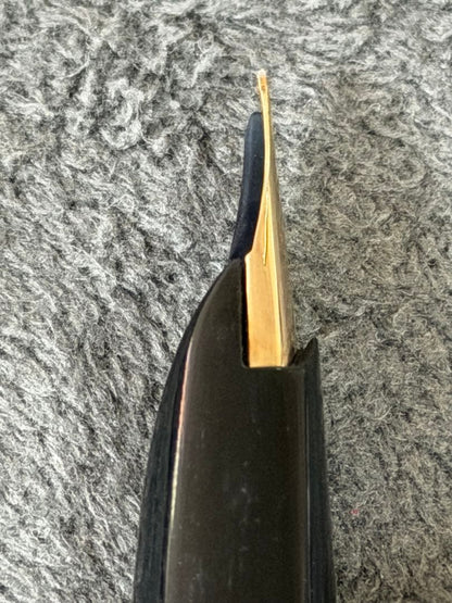 Pilot Elite 14K gold fountain pen from 1978 with extra fine nib and engraved SH13 cap underneath