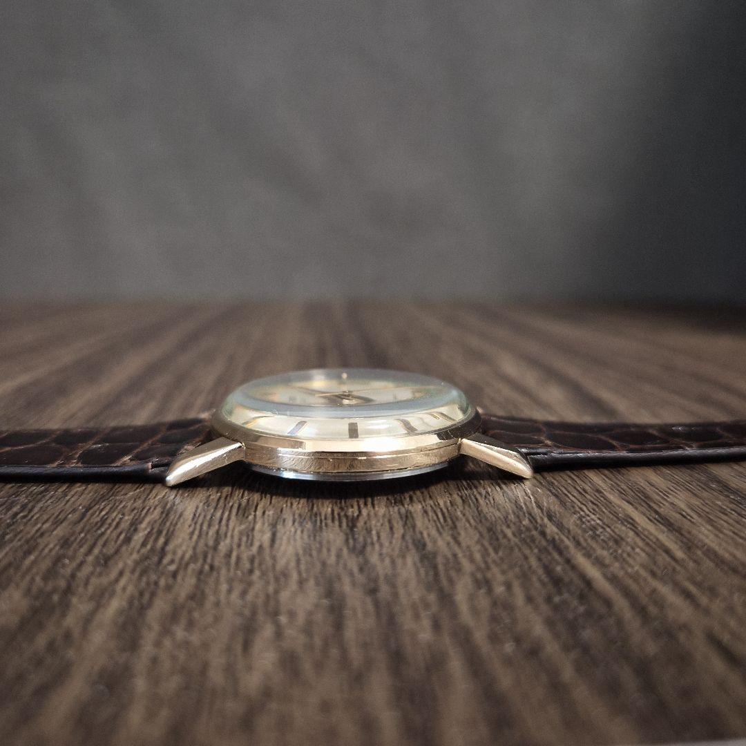 SEIKO クラウン スペシャル 23石 SD文字盤 14金張り Manual Men's Watch — Japanese