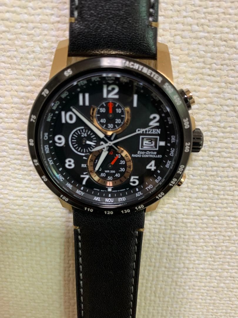 Citizen Eco-Drive E660 Series Solar Men's Watch — Japanese