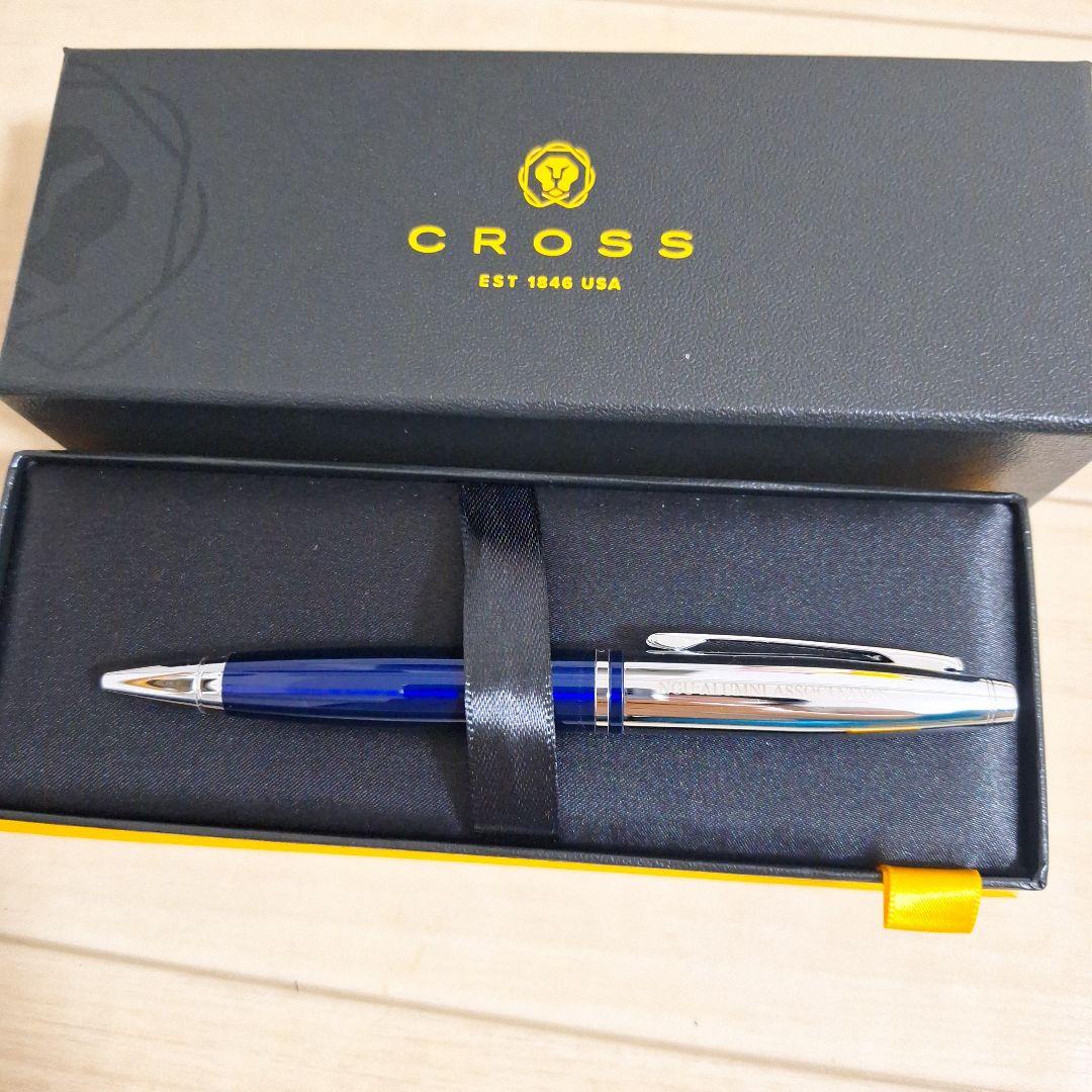 Cross ballpoint pen with sleek metallic finish designed as a university graduation commemorative item