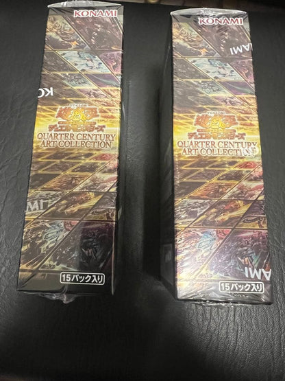 Yu-Gi-Oh Yu-Gi-Oh! Quarter Century Art Collection Box — Japanese