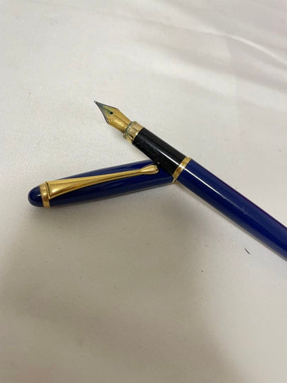 Pilot Platinum Multi-Pen Set 20230831 with pink fountain pen and brown iridium point pens, cap not closing