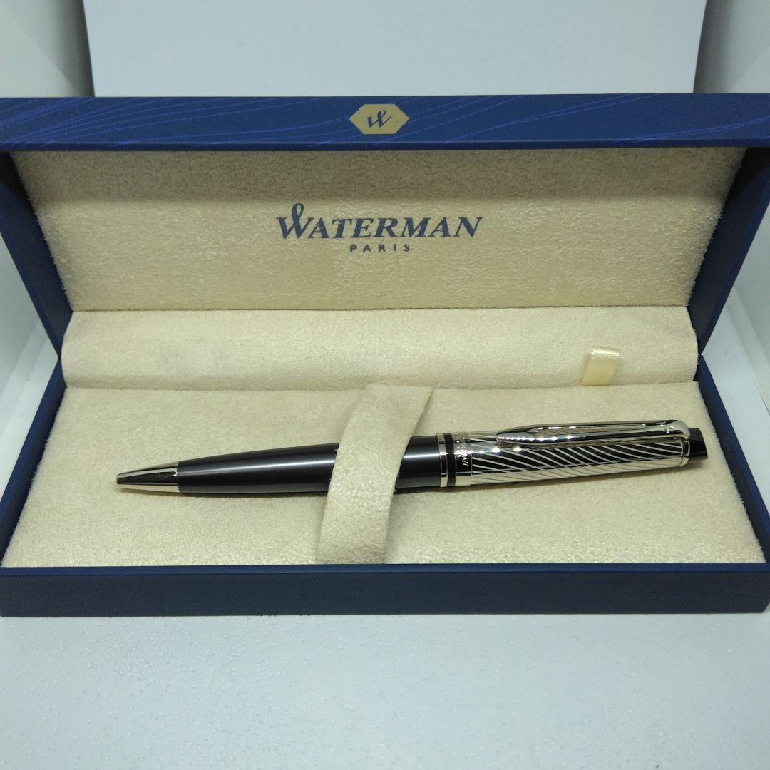 WATERMAN Expert DX pen in stone gray and silver with dedicated case