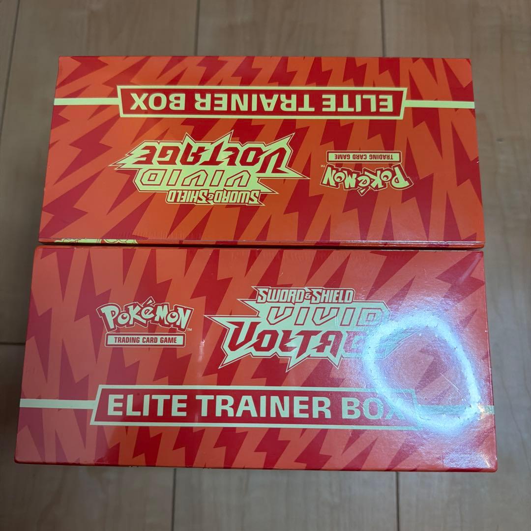 Pokemon Pokémon Card Overseas Version Vivid Voltage Elite Trainer Box Unopened 2BOX Box — Japanese
