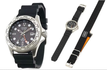 Citizen × PORTER GMT WORLD TIME Men's Watch — Japanese