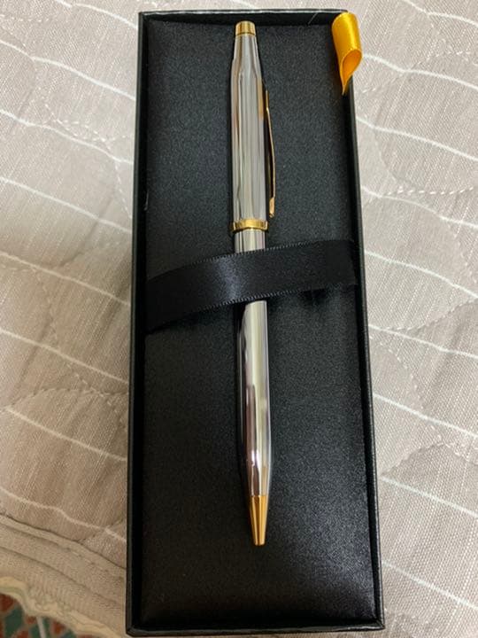 Silver CROSS Twist Ballpoint Pen with metal body and twist style mechanism