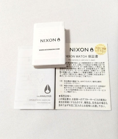 NIXON A327-1031 Analog Men's Watch — Japanese
