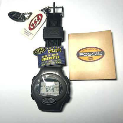 FOSSIL FL-8865 Digital Men's Watch — Japanese