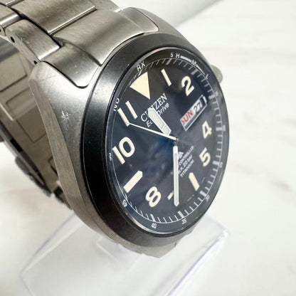 Citizen Promaster Titanium Radio Solar Men's Watch — Japanese