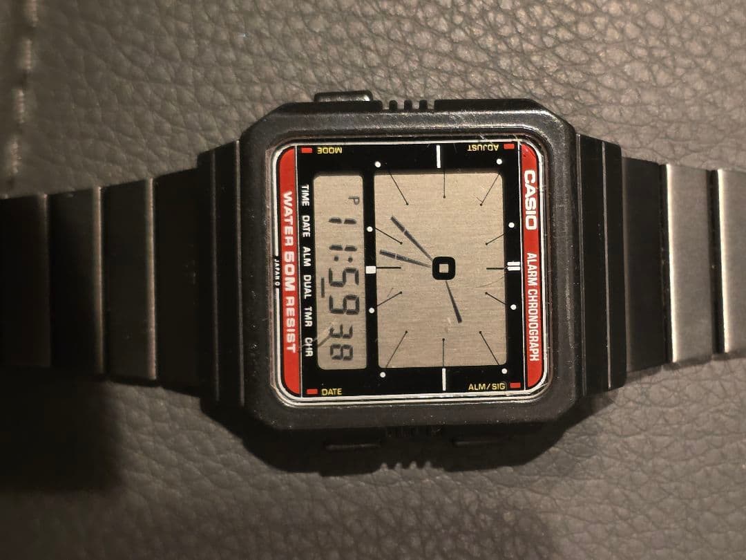 CASIO AE-6w Digital Men's Watch — Japanese