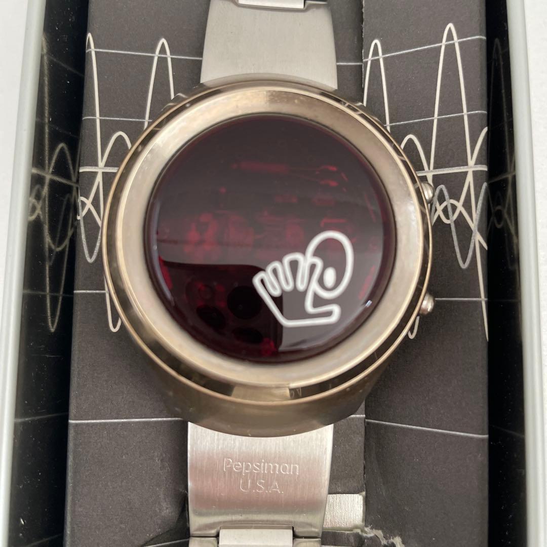 FOSSIL PEPSI MAN LED Digital Men's Watch — Japanese