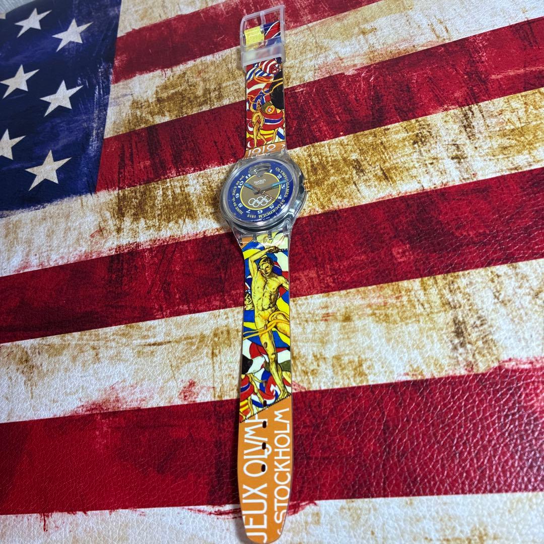 swatch ATLANTA OLYMPICS Automatic Men's — Japanese