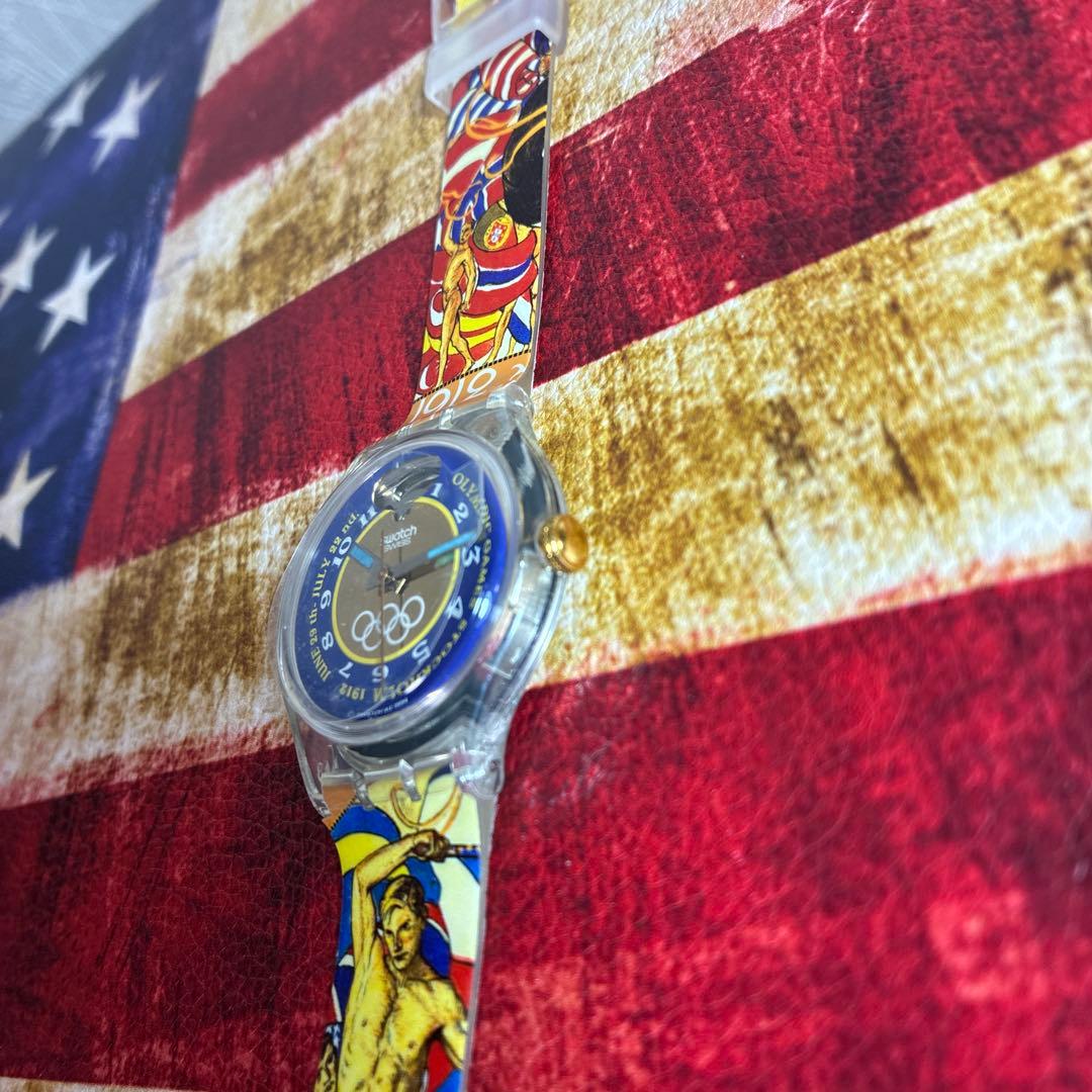 swatch ATLANTA OLYMPICS Automatic Men's — Japanese