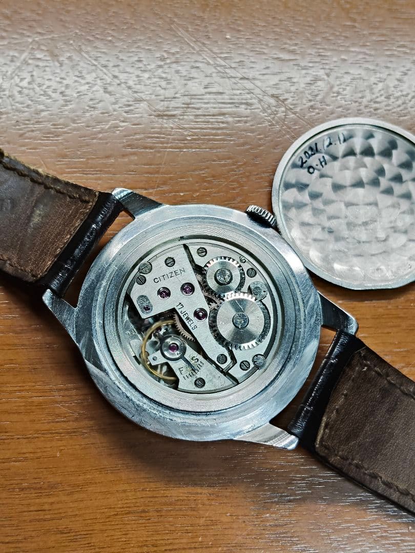 Citizen Small Second Hand-winding Manual Men's Watch — Japanese
