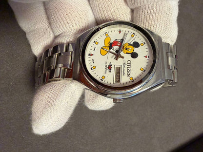 Citizen Mickey Mouse Automatic Collaboration Men's Watch — Japanese