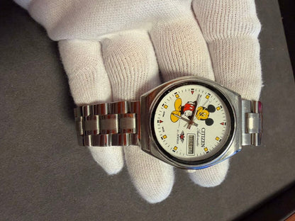 Citizen Mickey Mouse Automatic Collaboration Men's Watch — Japanese