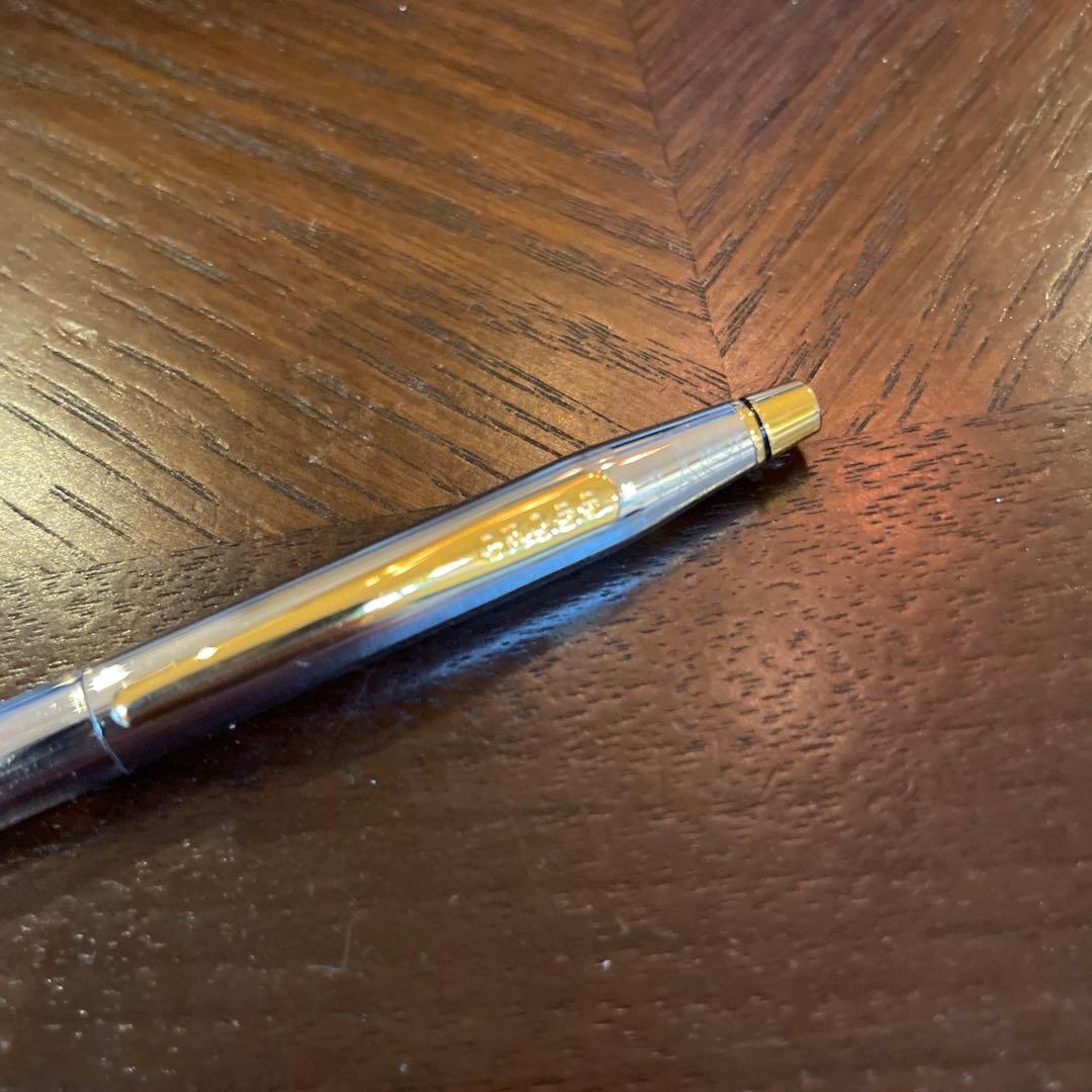 Silver Cross Classic Century Mechanical Pencil No.193 with gold tip on white background