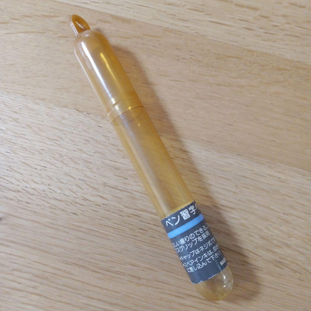 Pilot Penmanship Pen Fountain Pen EF Extra Fine nib in discontinued red color with case and ink
