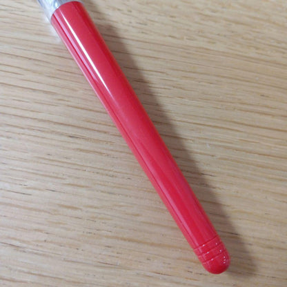 Pilot Penmanship Pen Fountain Pen EF Extra Fine nib in discontinued red color with case and ink