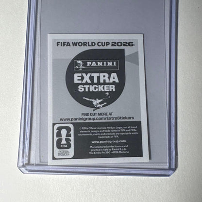 Panini FIFA World Cup Lionel Messi Sticker — Japanese