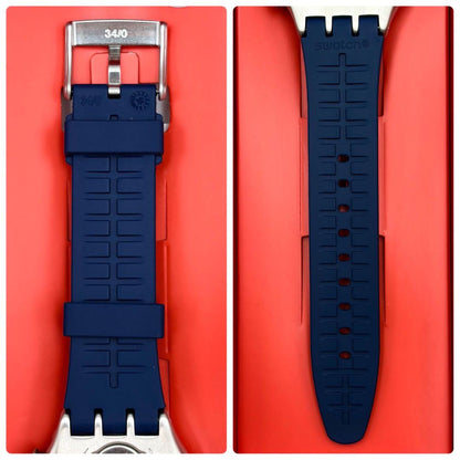 swatch Sky Reflective Black Chronograph Quartz Men's — Japanese