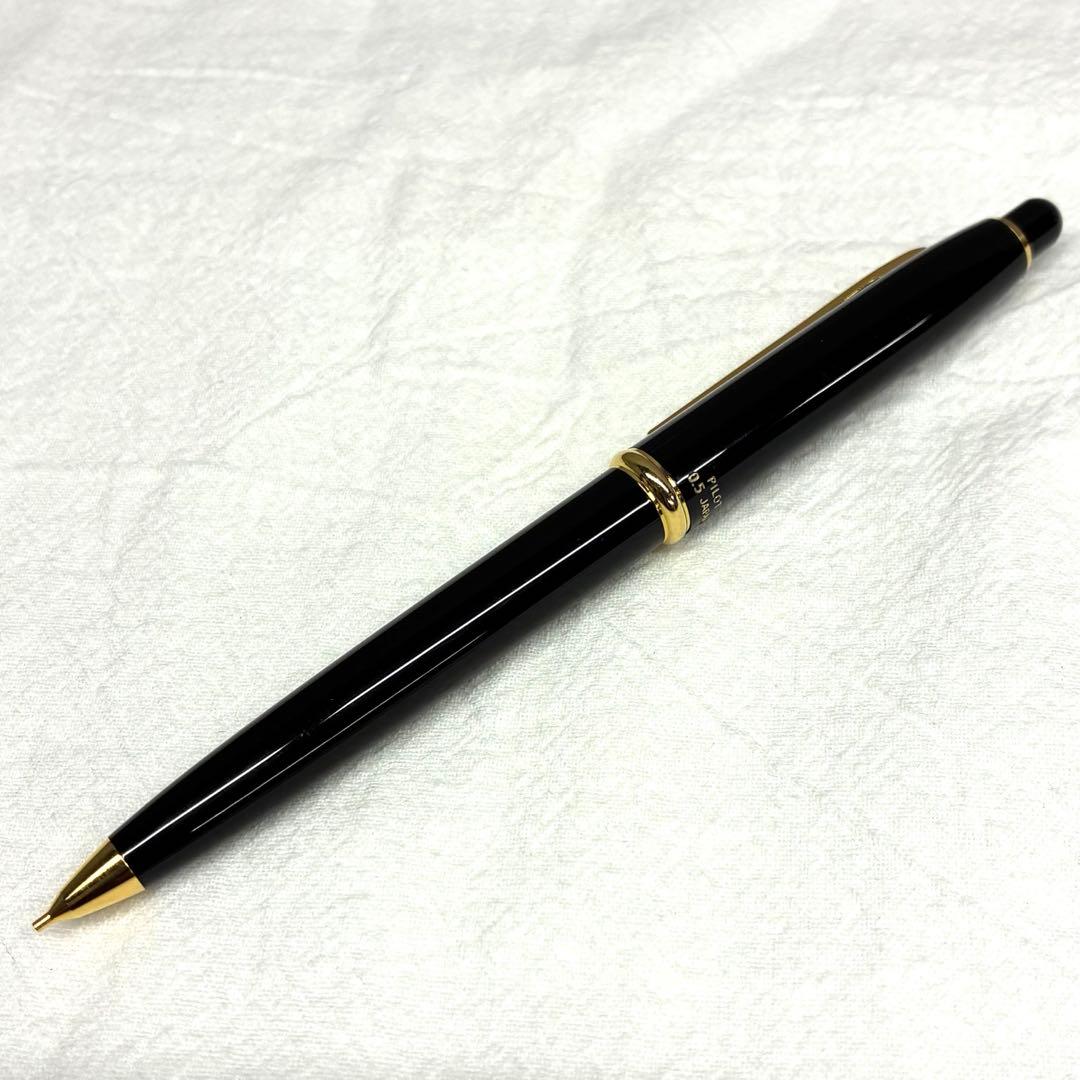 PILOT Mechanical Pencil 0.5mm with black and gold finish made in Japan