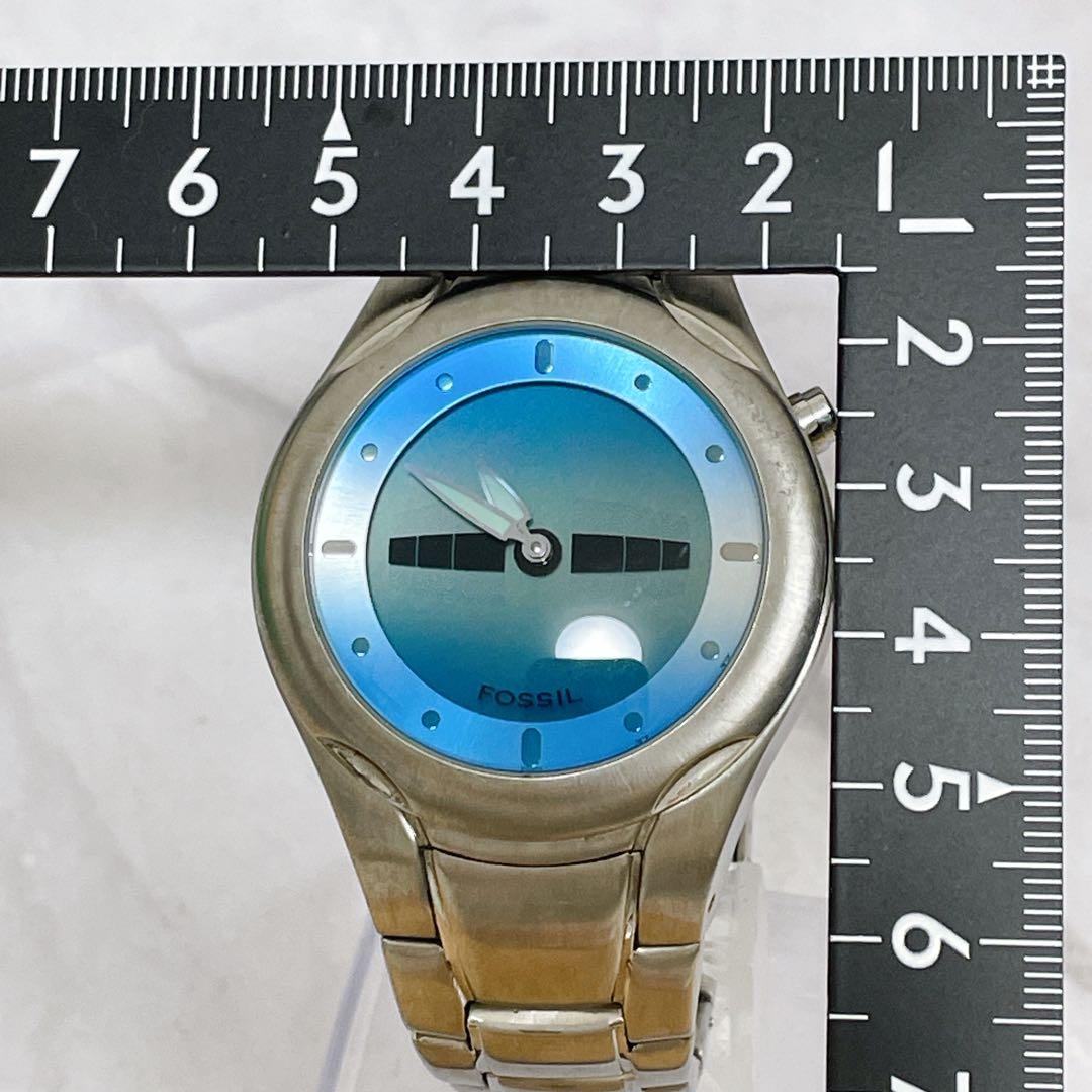 FOSSIL JR-8093 Digital Men's Watch — Japanese