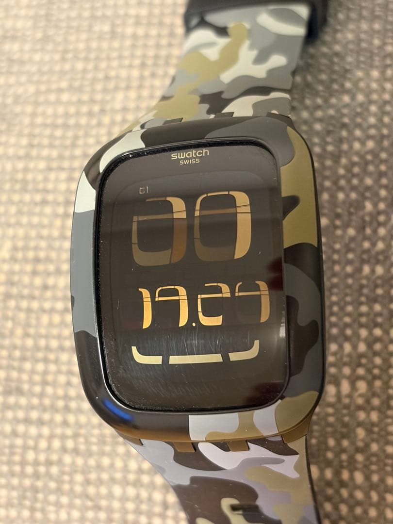 swatch Touch Camouflage Quartz Men's — Japanese
