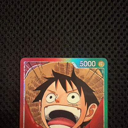 One Piece Monkey D. Luffy L — OP13-001 — Japanese