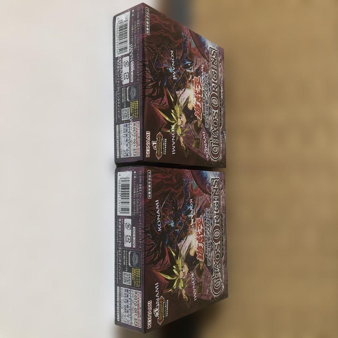 Yu-Gi-Oh Yu-Gi-Oh! Chaos Origins Box CHAOSORIGINS — Japanese