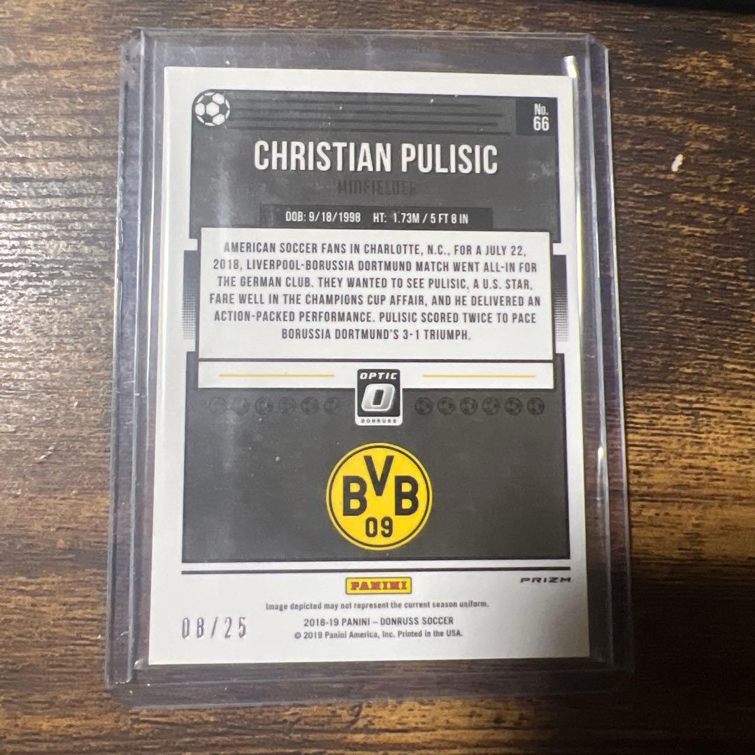 Christian Pulisic Borussia Dortmund Card — Japanese