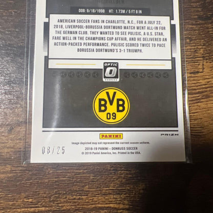 Christian Pulisic Borussia Dortmund Card — Japanese
