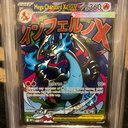 PSA 10 Pokemon Mega Charizard ex — English